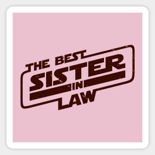 The Best Sister In Law Gift Magnet